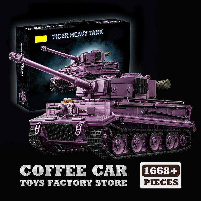 Ungiftiger Neuer Schwerer Panzer Bausteine Is-2 Klassische Serie Moc Steine T34-85 Mittlerer Panzer Modell Ww2 Gepanzerter Wagen Spielzeug Erwachsener Kinder Geschenk