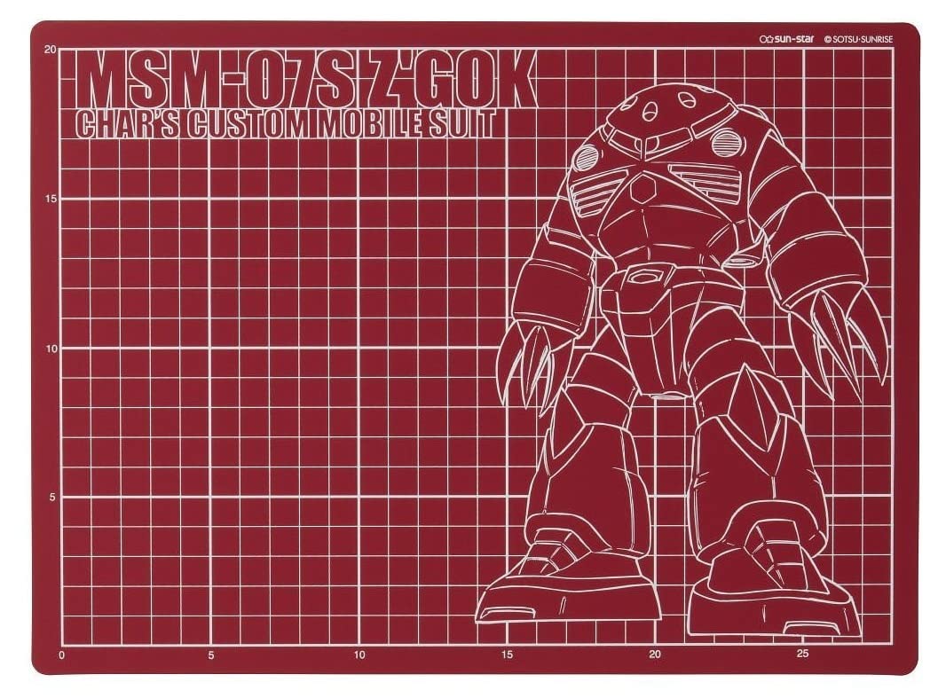 

Mobile Suit Gundam Cuttermat Char s Z Gok