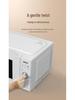 Small 20L Turntable Microwave Oven with Even Heating and Classic Mechanical Controls D20MXP01.