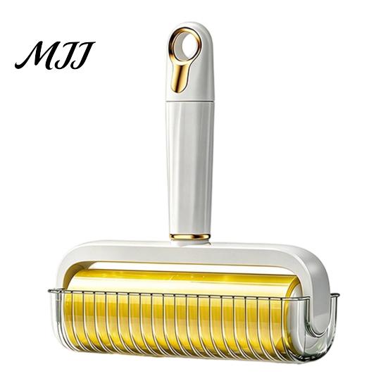 Pet Hair Removal Kit Sticky Lint Roller for Dust Cleaning, Remover with Widened Extra Sofa Adhesive Sheets and Ergonomic Handle Clothes Bed Furniture