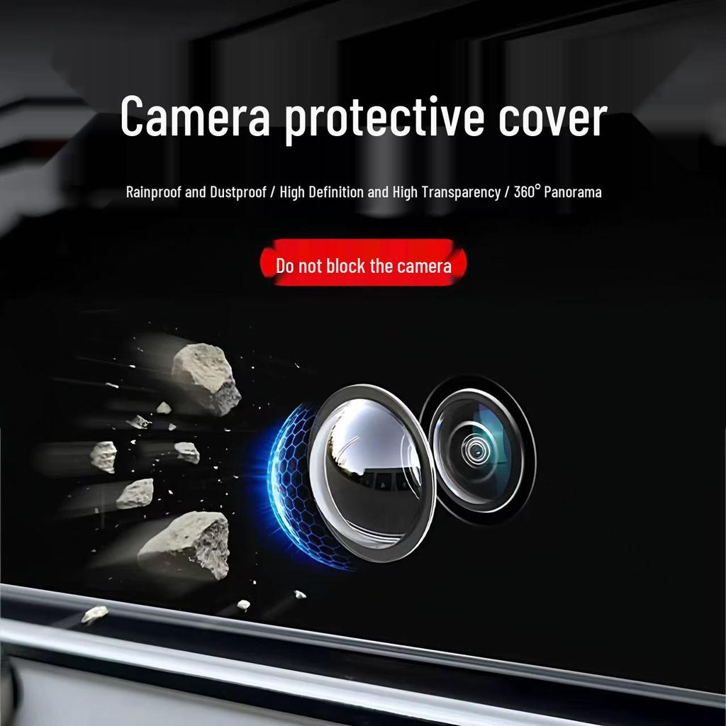 360° Car Camera Lens Cap & Protective Cover