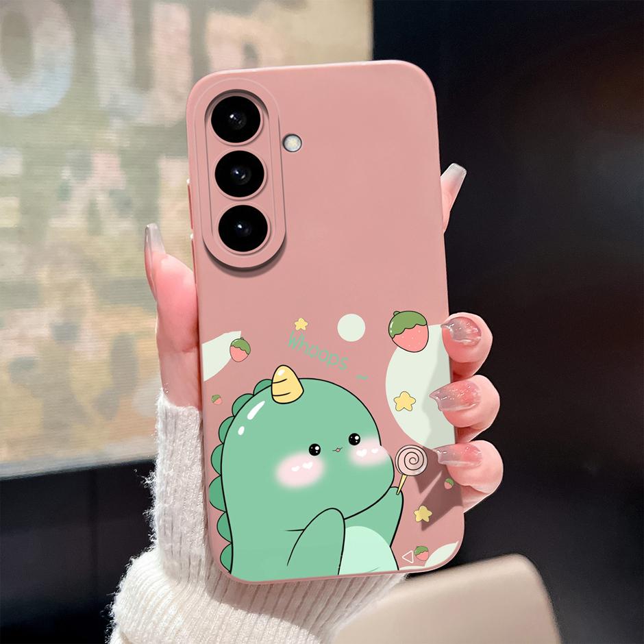Hülle Für Samsung Galaxy S26 Plus Ultra Cartoon Blumenmuster Silikon Schutzhülle Für SamsungGalaxyS26 Plus S26Ultra Funda