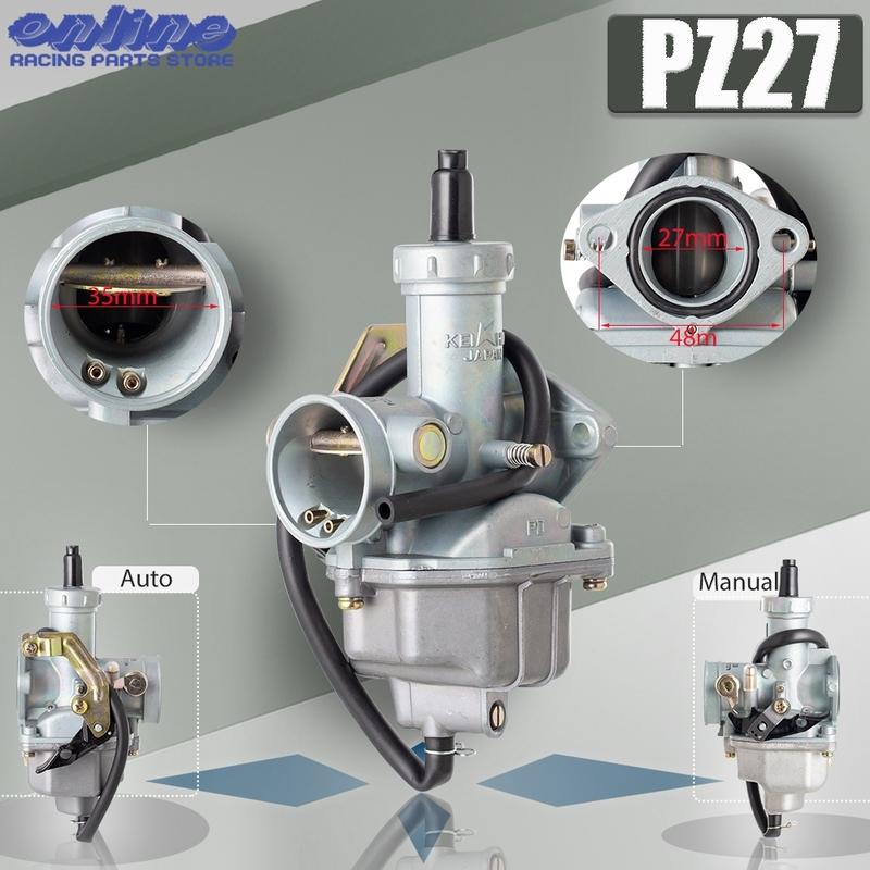PZ27 Carburetor 27mm Carburador For CG125 CG150 CG200 TR250 175CC 200cc 250c TXM155 ATC200X AKT150 ATV Quad Go Kart Dirt Bike
