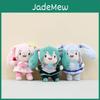 Cute Future Hatsune Miku Plush Doll Keychain Adorable Pink Gift For Girls