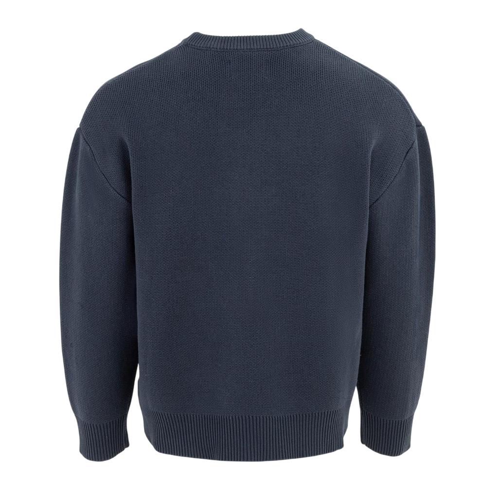 Firetrap Mens Knitted Cotton Crew Neck Sweatshirt