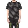 Evisu SS20 All Over Logo Print T-Shirt Men Tops Black 2ESGNM0TS610XX