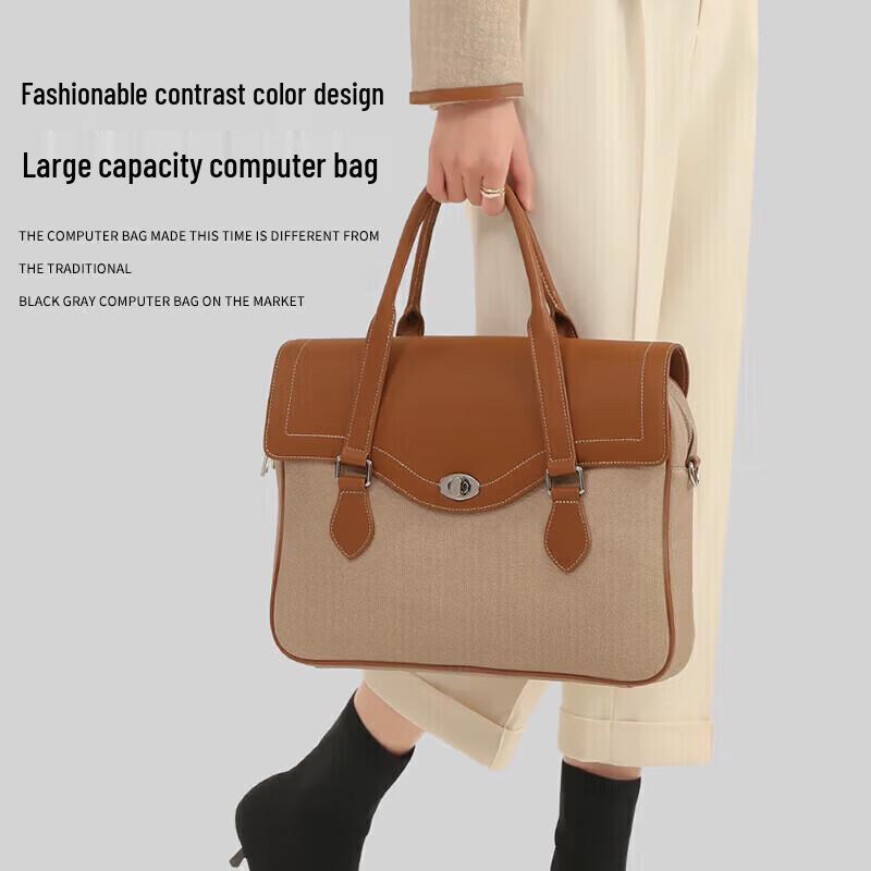 

Miaodi 14-inch Business Commuter Laptop Briefcase Large