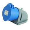 Gniazdo Natynkowe Kempingowe 32A 3P 230V Ip44 Niebieskie 2P+Z