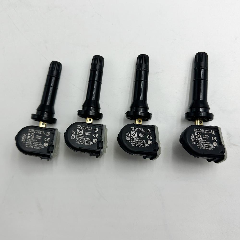 4PCS 433Mhz TPMS Tire Pressure Sensor 13540602 13540603 13540606 13589601 13516165 For Chevrolet Camaro Cruze Impala Malibu 4PCS with G M LOGO