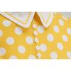 Vintage Polka Dot Printed Dresses for Women Summer Elegant Swing Rockabilly Party A Line Dress Ladies Midi Vestidos