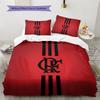 Flamengo Pattern Bedding Quilt Set  Home Decoration  Gift (1 * duvet cover + 2 * pillowcase  without core)