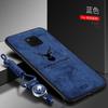 For Huawei Mate 20 30 Pro Case Soft Silicone+Hard Fabric Deer Slim Protective Back Cover Case for Huawei Mate 20 Lite 20X Shell