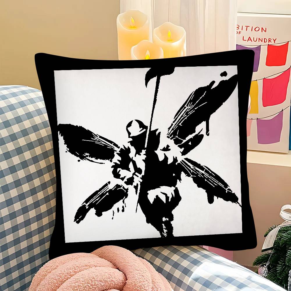 Rock Band L-Linkin Cool P-Park Kissenbezug Quadratisches Kissen Schlafzimmer Sofa Freizeit Komfortkissen Auto Wohnzimmer Heimdekoration