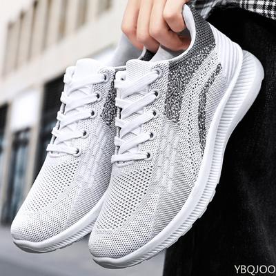 Men's Lightweight Mesh Shoes Breathable Casual Sneakers Outdoor Non Slip Running Shoe Trendy Comfort Male Shoes Homme