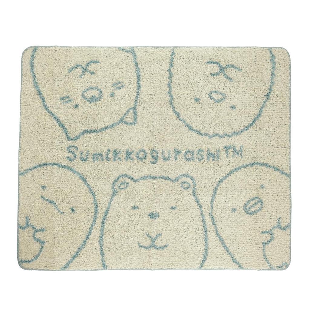 Marushin Small Rug, Sumikko Gurashi Simple Style Sumikko Character Design, Cute, Fluffy, Stylish, Non-Slip, 6586058700
