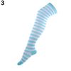 Girl's Sexy Striped Thigh High Long Socks Over The Knee Elastic Stockings