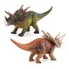 Children'S Simulated Dinosaur Animal Model, Jurassic Solid Stegosaurus, Triceratops Static Model Ornament Toy