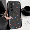 Phone Case For Infinix Hot 60 Pro 4G Hot60 Pro+ Plus 60Pro Hot 60i Case Trendy Stars Love Heart Soft Silicone Protect Cover