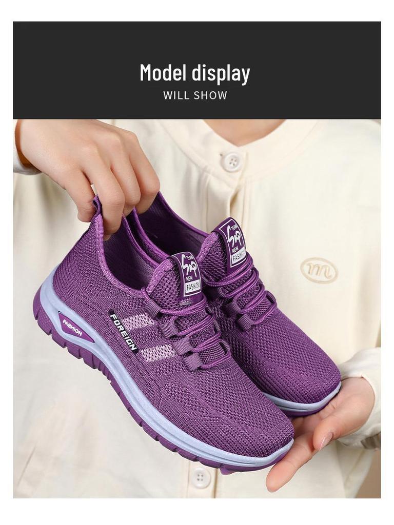 2025 Women's Breathable Mesh Low-Top Outdoor Fashion Sneakers
