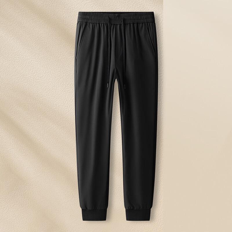 MONTAGUT Men's Heavy Goose Down Thermal Jogger Pants