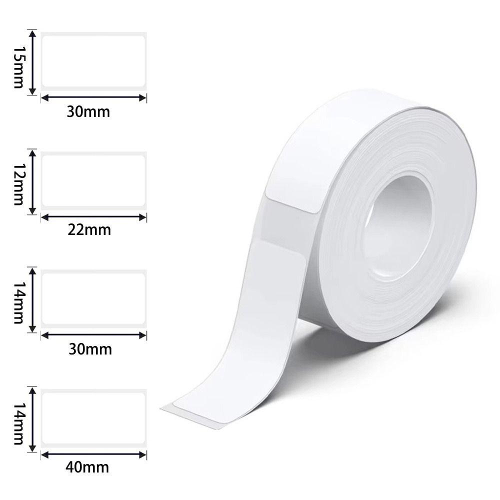 Waterproof Thermal Printer Stickers Tear-Resistant Multifunctional Thermal Printing Label Paper Replacement