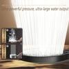 15cm Round Love Flower Showerhead: High-Pressure Spray Head with Super Absorbent Bathroom Home Shower Head Set for Large Water