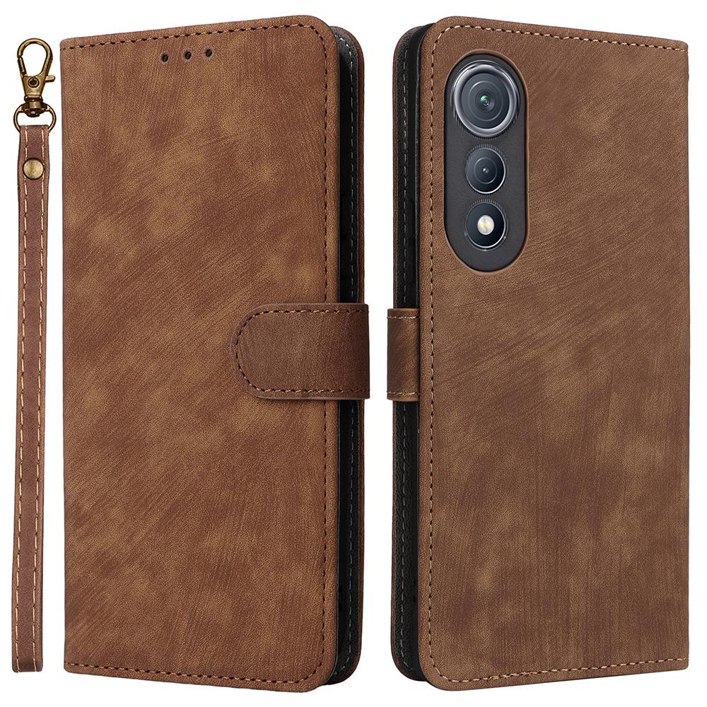 For TECNO Pova Curve 5G LJ8k Case Wallet RFID Blocking PU Leather Phone Cover Stand with Strap