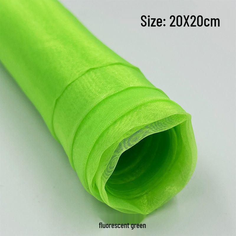 Organza Lens Veil: Soft Light Photography Yarn Filter in Black & White Fabric