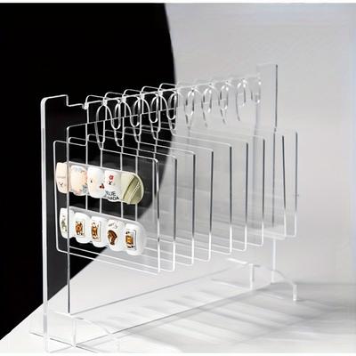 Ins Transparent Acryl Haken Stil Nail art Display Rack Bord Gel Farbe Funktioniert Probe Ausstellung Werkzeuge