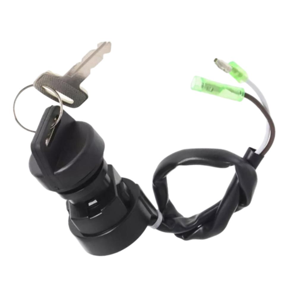 27005-1201 Motorcycle Ignition Key Switch with 2 Keys For Kawasaki KLF220 KLF250 KLF300 KLF400 KVF300 KVF400 Lakota 300