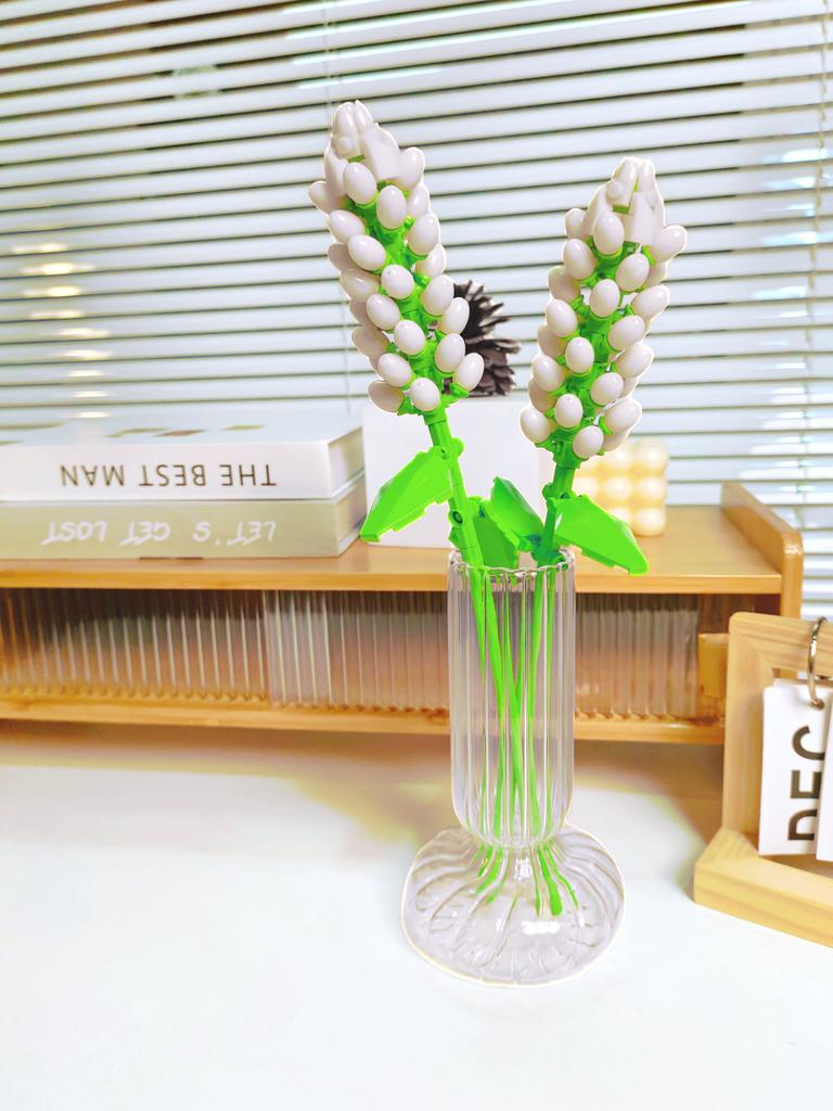 Blocchi da Costruzione Bouquet Rosa Girasole Eterno, Mini Mattoncini Fai da Te per Adulti, Regalo che Non Appassisce per San Valentino Anniversario Decorazione per la Casa