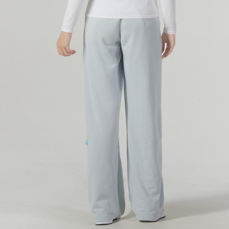 Puma Letter Print Mid Waist Straight Casual Pants Women Bottoms Light-Blue 625169-80