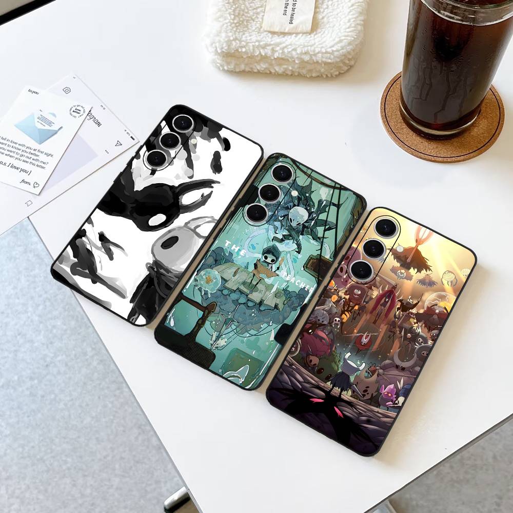 Popular Game H-Hollow K-Knight S-Silksong Phone Case For Samsung S 24 fe 25 Ultra plus 20 lite 21 30 22 23 24 22 Ultra 5G Fundas