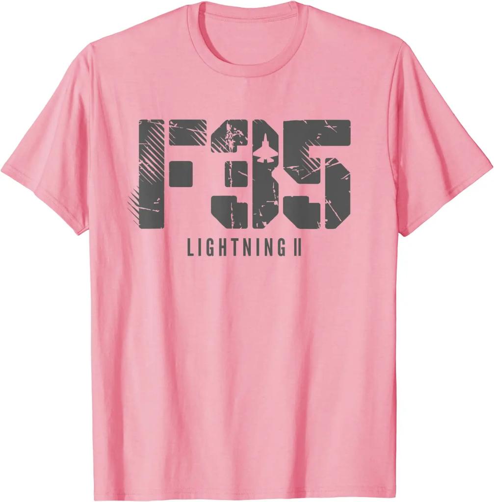 F35 Lightning II American Fighter Jet Men TShirt Short Sleeve Casual 100 Cotton ONeck Summer Shirt