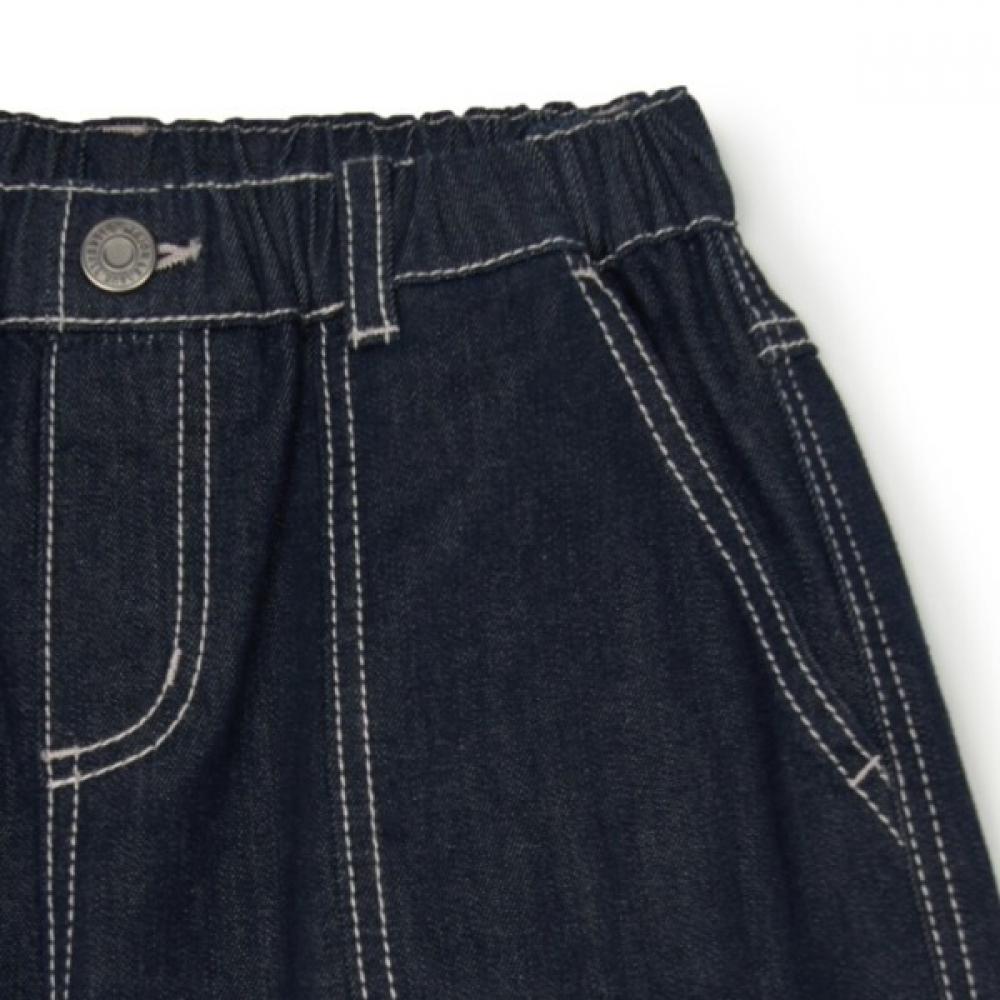 Mlb Kids Denim Like 8 Part Pants