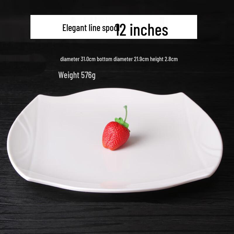 Melamine Restaurant Dinner Plate