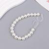 2Pcs Imitation Pearl Chain Shoe Charms Detachable Artificial Pearl Shoe Chains  Simple Shoes Buckle Shoes Decoration