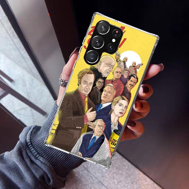Better Call Saul TV Phone Case For Samsung Galaxy S23 S24 S25 Edge S26 Ultra S22 + S21 Plus S20 FE Cover Silicone Print Shell Ga