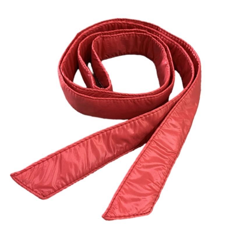 A52E Belt for Women Thin Sash Tie Waist Band for TrenchCoat Overcoat Black Down Coat Replacement Belt