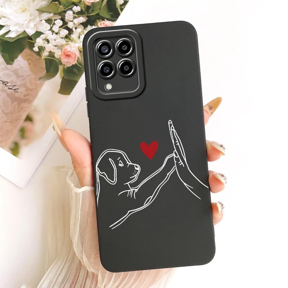 For Samsung Galaxy M33 5G Case SM-M336B Cute Rabbit Cartoon Cover Soft TPU Phone Cases For Samsung M33 M 53 Galaxy M53 5G Fundas