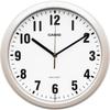 Wall Clock Analog Small Radio-Controlled Nighttime Second Hand Stop White Pearl IQ-352AMJ-7JF