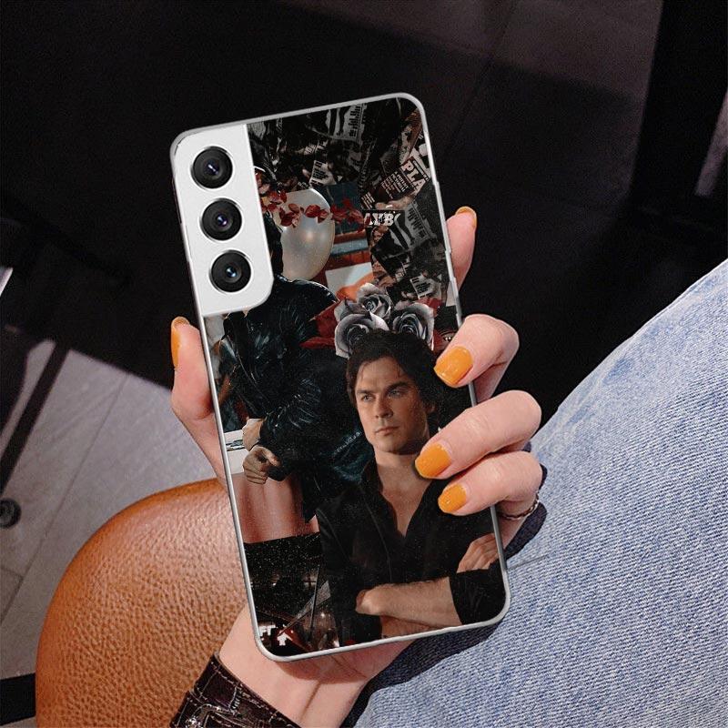 The Vampire Diaries Salvatore Phone Case For Samsung Galaxy S24 S25 Edge S26 Ultra S23 S22 S21 Plus S20 FE + Personalized Print