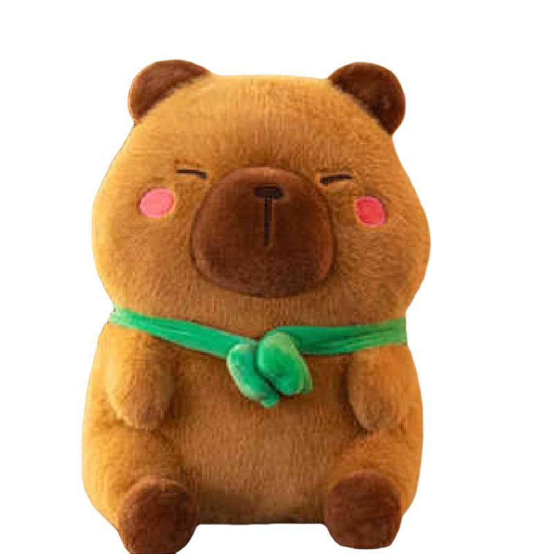

Capybara Plush Toy Doll Frog Backpack Stuffed Animal Pp Cotton Filled Kids Gift 27cm/10.63in