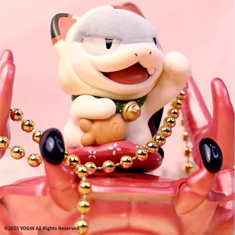 New Genuine Sharkitty Ver.1 Series Flocking  Kawaii Animal Figure Surprise Box Desk Decor Ornament Birthday Gift