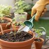 Stainless Steel Garden Trowel Small Size For Home Gardening Planting Flowers And Vegetables Soil Loosening Tool