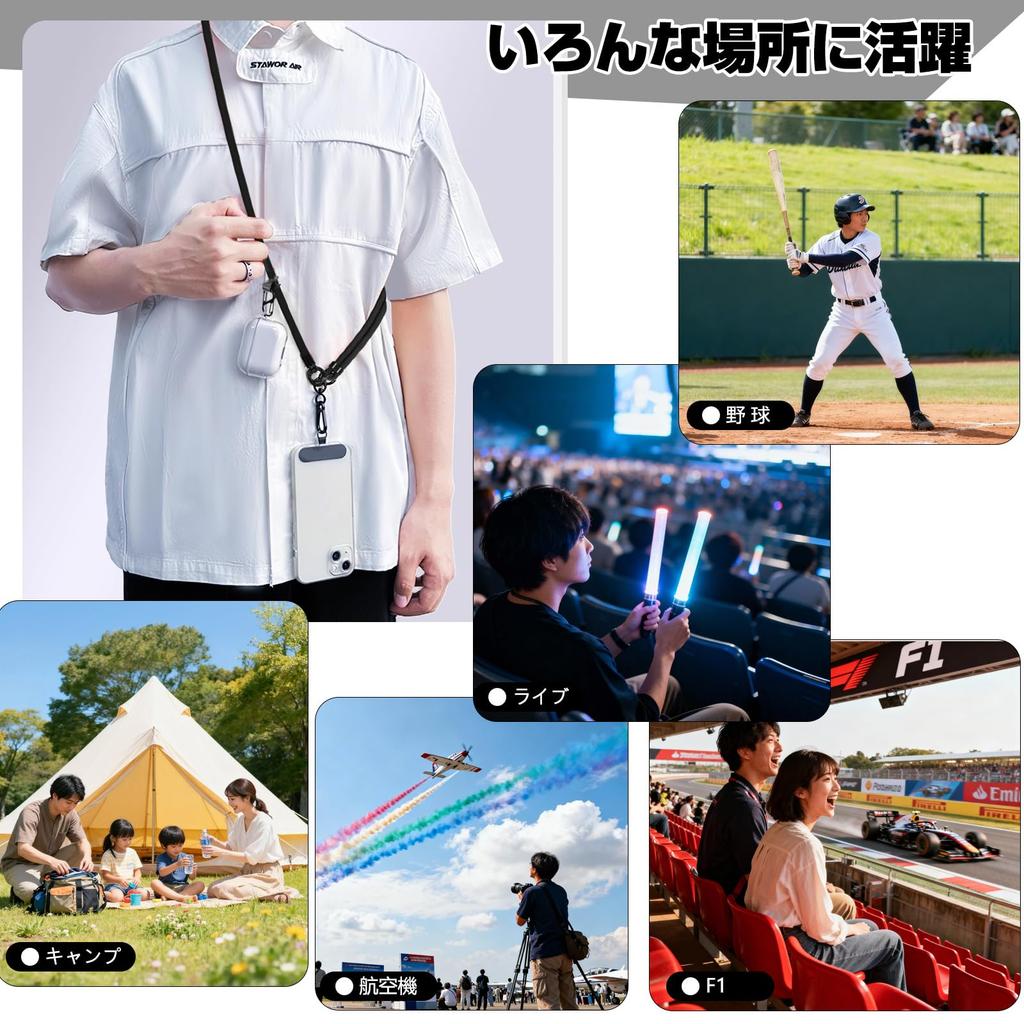 Chisafly Neck Strap Passport with Passport Case Holder, Waterproof, Transparent, Lightweight, Anti-Skimming (5-Piece Set)