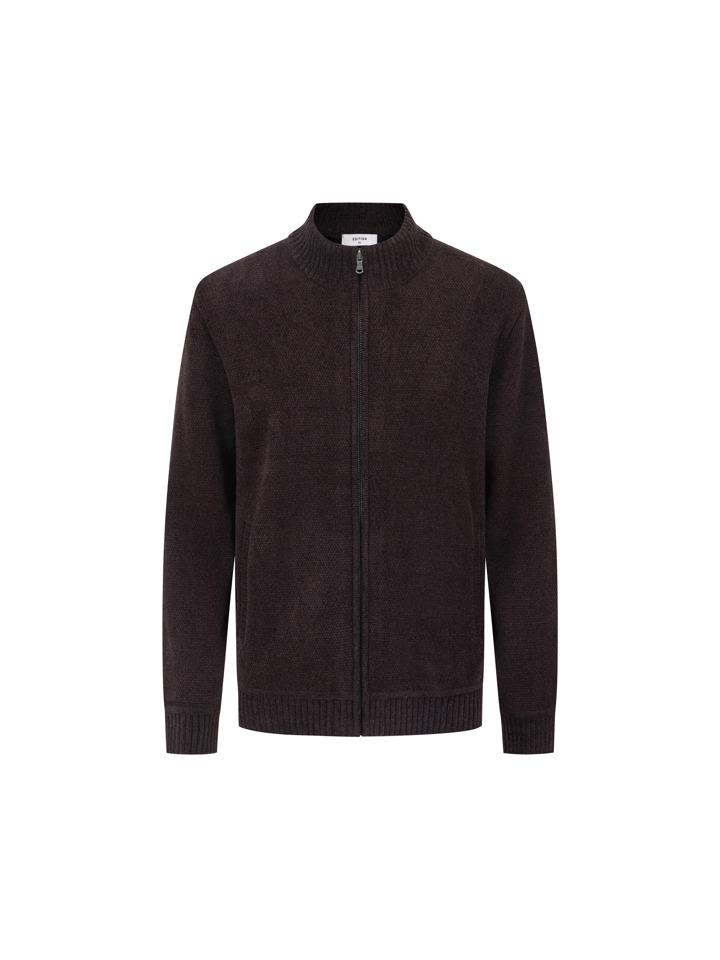 EDITION Men'S Textured Zip-Up Cardigan_Nef4Ec1632