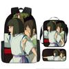 Elementary and Secondary School Students Spirited Away School Bag Hayao Miyazaki Children's Fashion Backpack Waterproof Large Capacity Backpack