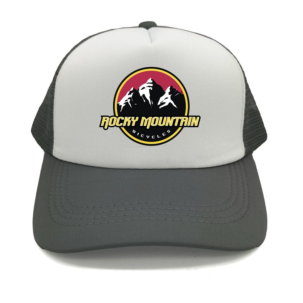 Rocky Mountain Bike Trucker Cap Unisex Funny Rocky Mountain Hat Baseball Cap Cool Summer Unisex Mesh Net Caps