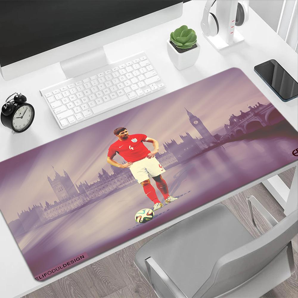 Barcelona Legend Snow Large Mouse Pad Keyboard Mat Office Mouse Mats Non-Slip Rubber Bottom Perfect Gift for Gamers